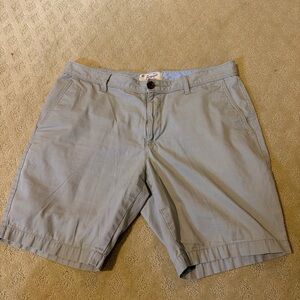 Original Penguin Khaki Mens Classic Flat Front Shorts